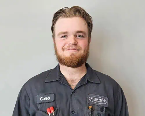 Caleb, Technician at Klingenberg Automotive