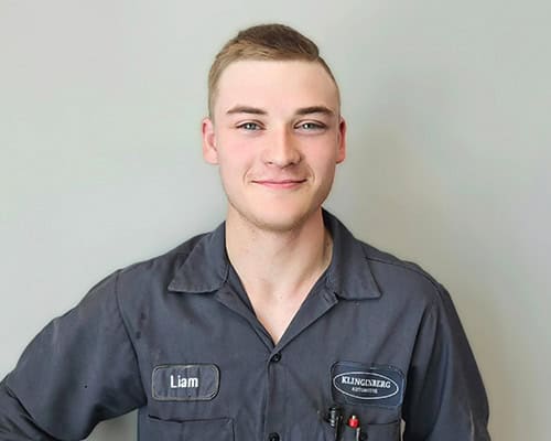Liam, Technician and Klingenberg Automotive