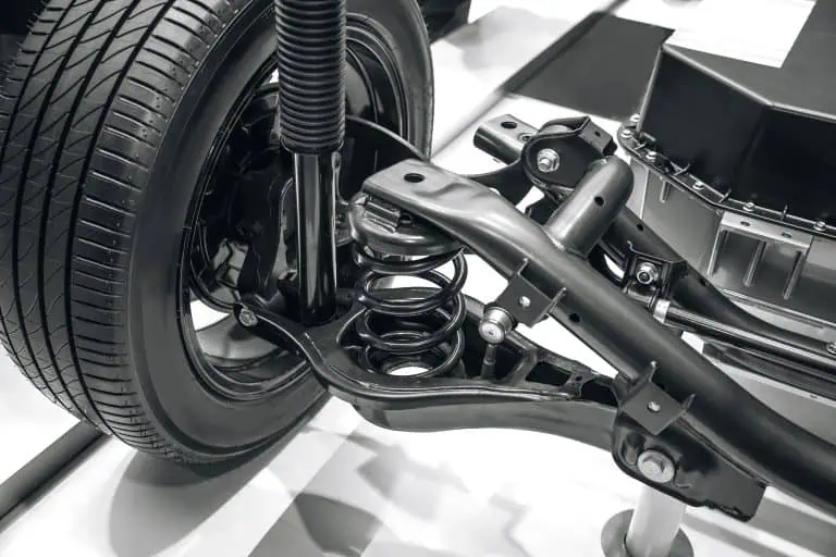 suspension system of the car